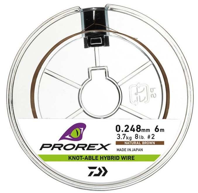 Daiwa Lanko Prorex Hybrid Knotable Wire Brown 6 m